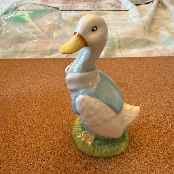 Beatrix Potter Mr. Drake Puddle-Duck figurine F Warne Co England 1979 no 31 - Picture 2 of 7